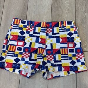 Vineyard Vines Red and Blue Patterned Shorts